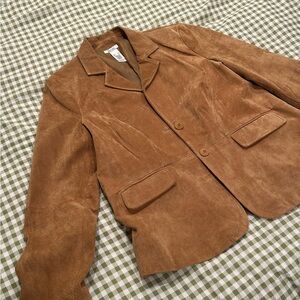 Liz & Co. vintage Suede Blazer